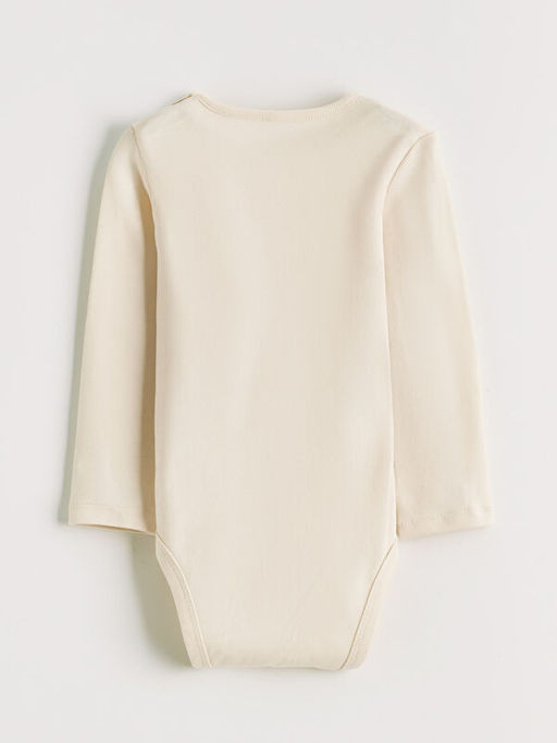 Uzun Kollu Bisiklet Yaka K?z Bebek ??t??tl? Body