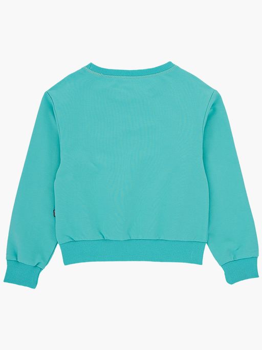 Толстовка для девочки с принтом UD 7477 бирюза - Mini maxi фото 5