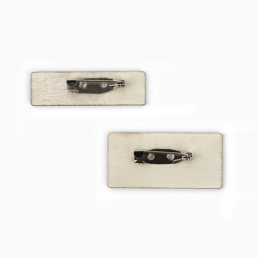 Цена за 20 шт. Значки деревянные Самые милые значки в шоубоксе, 20 шт.