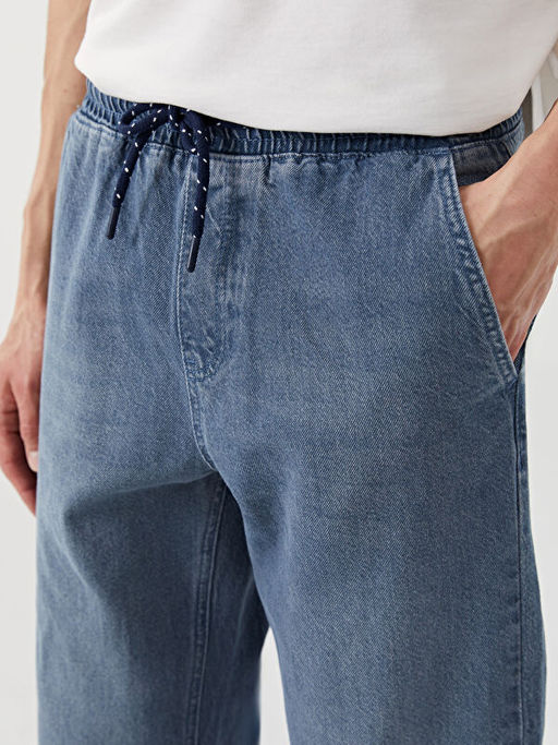 Baggy Fit Erkek Jean Pantolon