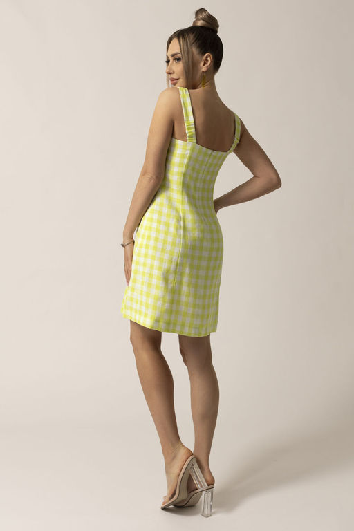 Платье Golden Valley 4989-1 желтый  фото 3