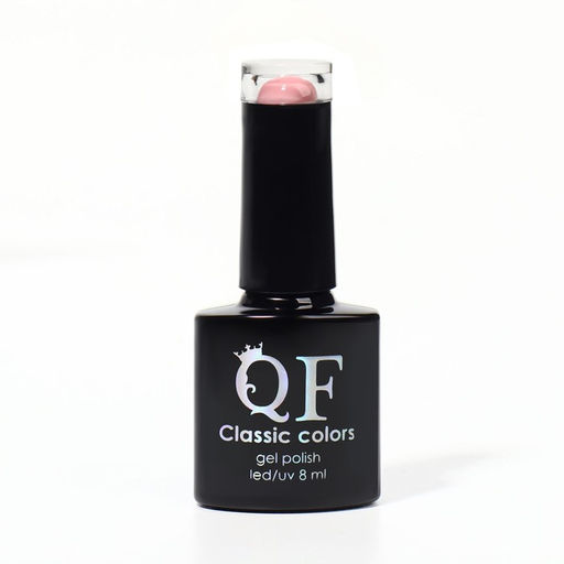 Гель лак для ногтей, CLASSIC COLORS, 3-х фазный, 8мл, LED/UV, цвет розовый румянец (46) - Queen fair фото 8