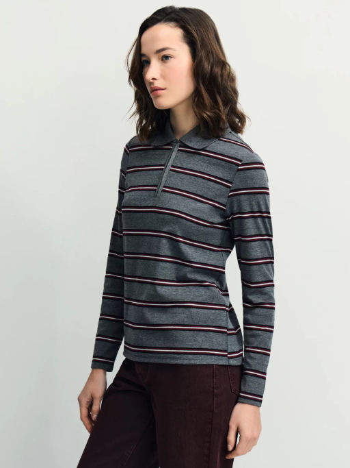 Джемпер с отложным воротником / Zarina  фото 4