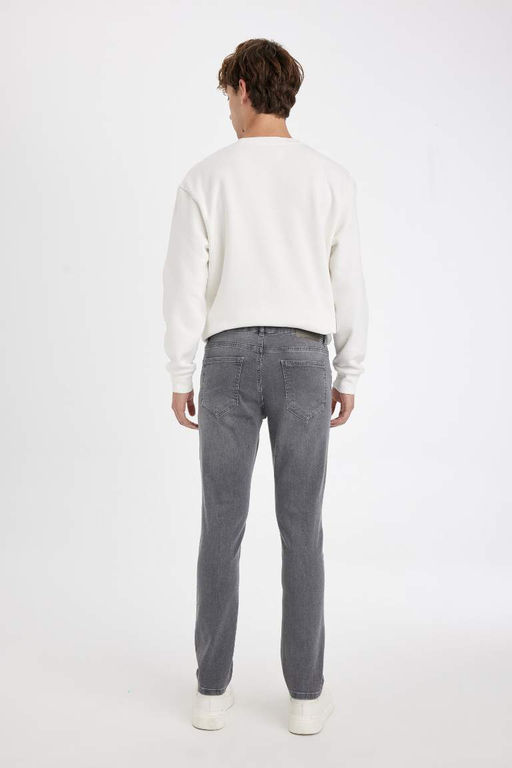 Pedro Slim Fit Джинсовые брюки узкого кроя с нормальной талией и узкими штанинами - Defacto фото 5