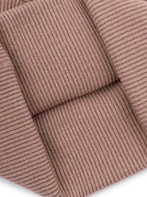 Шапка жен. виск+нейл+каш LB-A53067 dirty pink