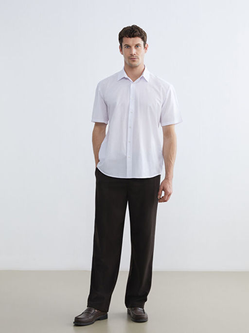 Regular Fit Poplin Erkek G?mlek