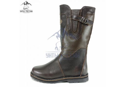 Сапоги Монголки натуральная кожа, подошва "лепесток"