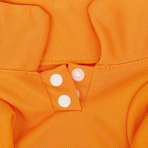 Футболка-поло для животных, M (ДС 30, ОГ 40, ОШ 27 см), оранжевая - Simaland фото 8