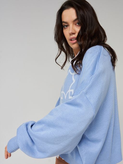 Кардиган женский 7222-14074. 392665 королевский голубой
