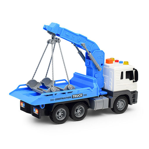 Машина "Полицейский эвакуатор" 1:16 (свет, звук) в коробке