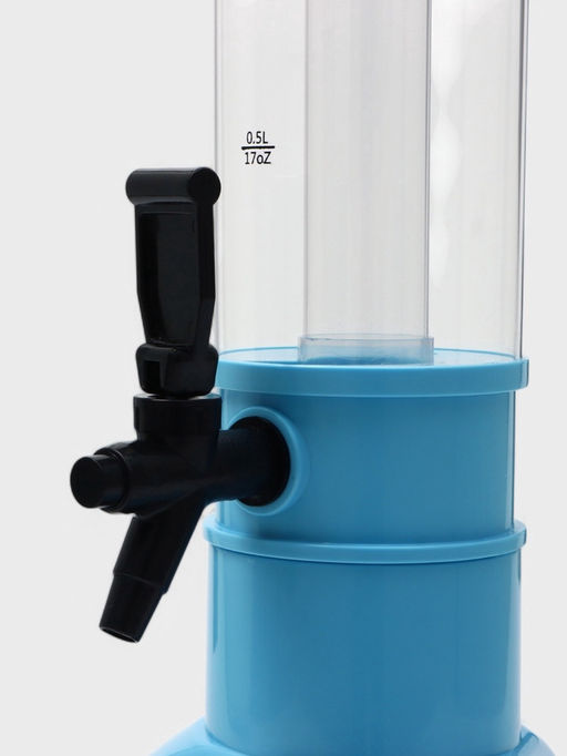 Башня пивная TowerRocket, колба 3 л, ёмкость для льда, подсветка, пластик, голубая - Simaland фото 5