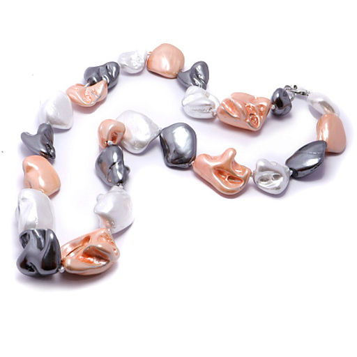 Бусы из жемчуга Майорка не обработанная