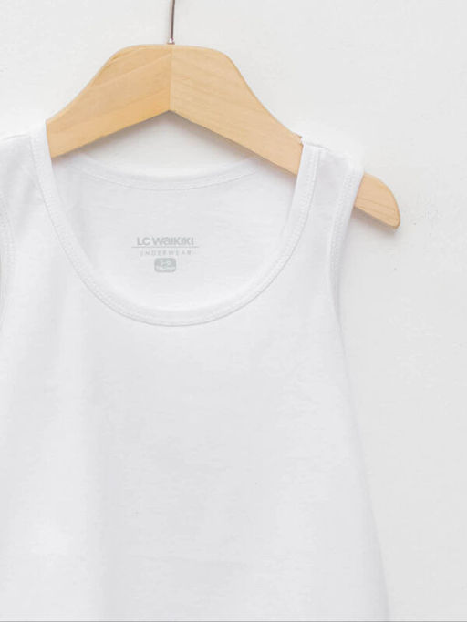 Bisiklet Yaka Pamuklu Erkek ?ocuk Atlet 2li - Waikiki фото 3