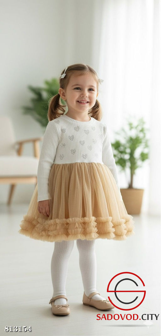 Праздничные нарядные платья в рубчик - Bruno фото 2