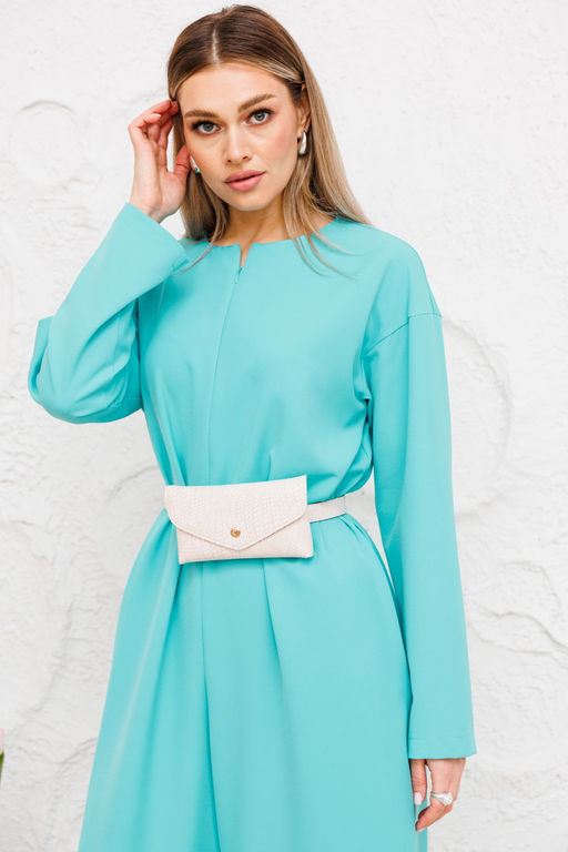 Комбинезон AmberA 1075В-1-Р бирюза  фото 3