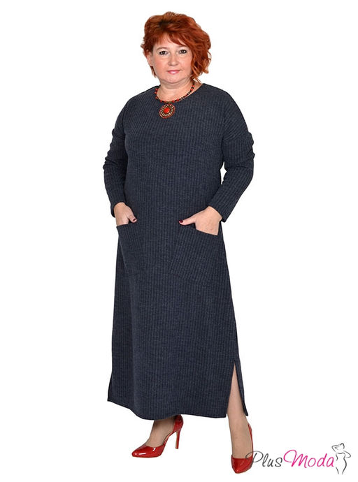 Платье Модель №1407 размеры 44-84 - Plusmoda фото 4