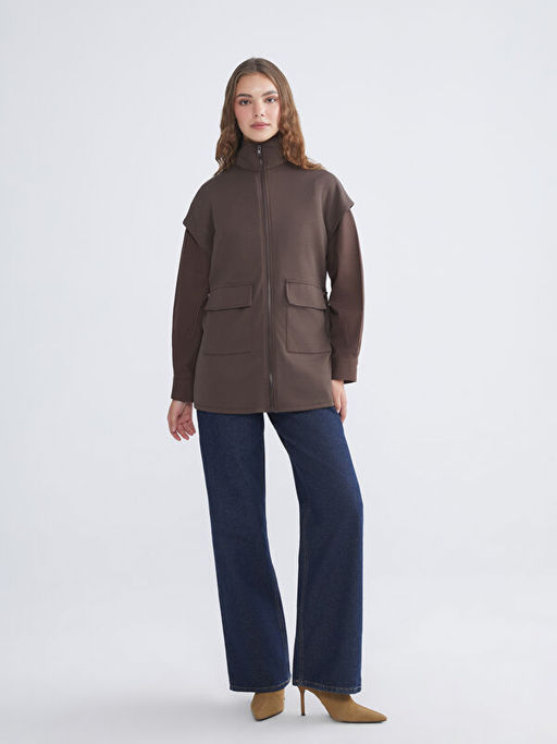 Dik Yaka Kad?n Yelek