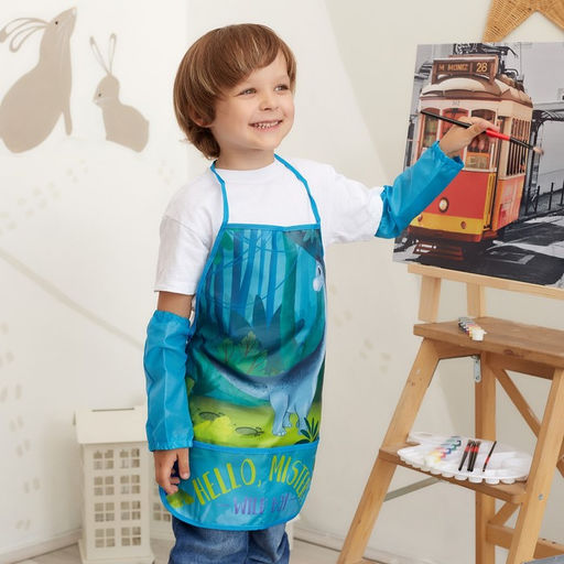 Фартук с нарукавниками детский Этель Джунгли, 49 х 39 см  фото 3