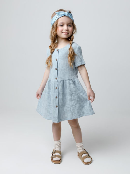 ТК 52095/нежно-голубой платье для дев