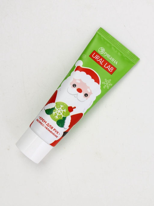 Крем для рук Happy New Year, 30 мл, сливочный крем, URAL LAB