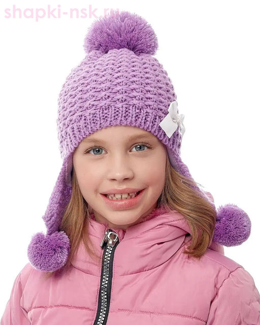 11236/2 MGU Шапка для девочки флис (50-52)