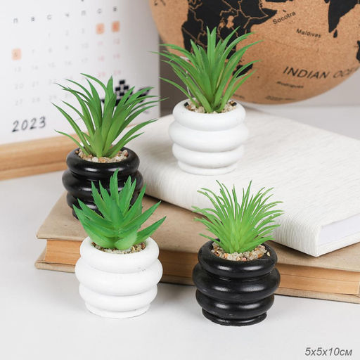 Цена за 1 шт. Цветочная композиция Кактус / FA2882 /уп 12/192/ - Галеонтрейд фото 2