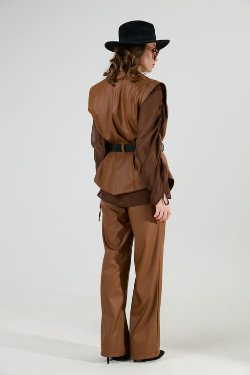 Жилет NIKVA н1027-3 шоколад