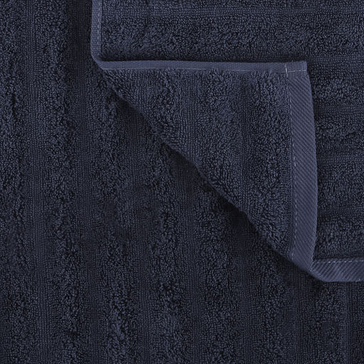 Полотенце махровое "Шелковый путь" 50х90см, хлопок 100%, синий (Китай)