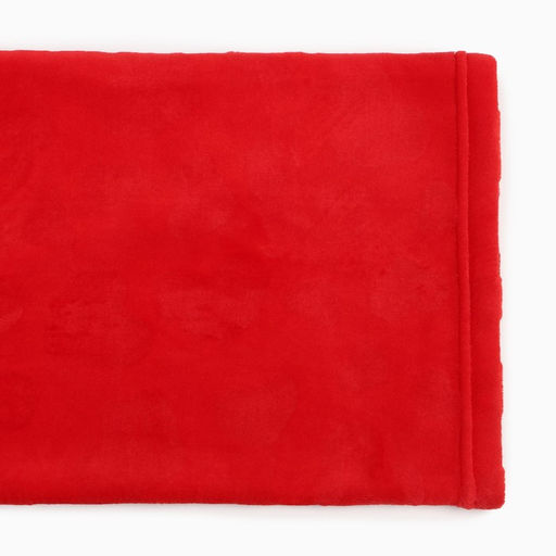 Плед с рукавами Этель Красные сердечки 150*200 см,100% п/э, велсофт 280 гр/м2  фото 4