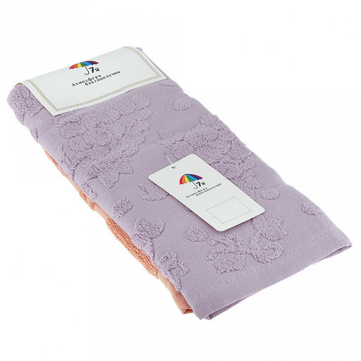 Полотенце кухонное махровое "Фруктовый сад" 40х60см, хлопок 100%, цвета микс (Китай)