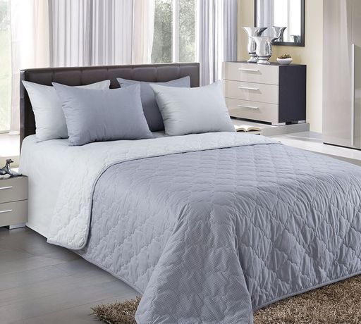 Покрывала стеганые Перкаль Горный ветер Набор Евро - Luteks фото 2