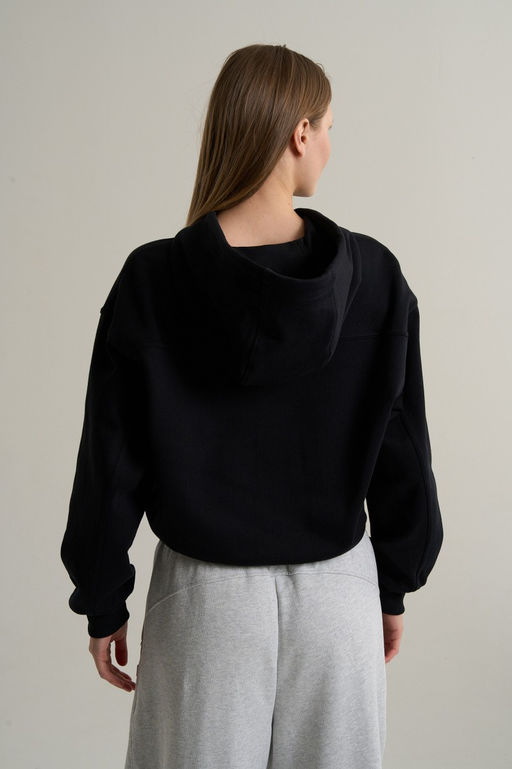 Толстовка на молнии Черный ANTA SKATE Knit Track Top  фото 6
