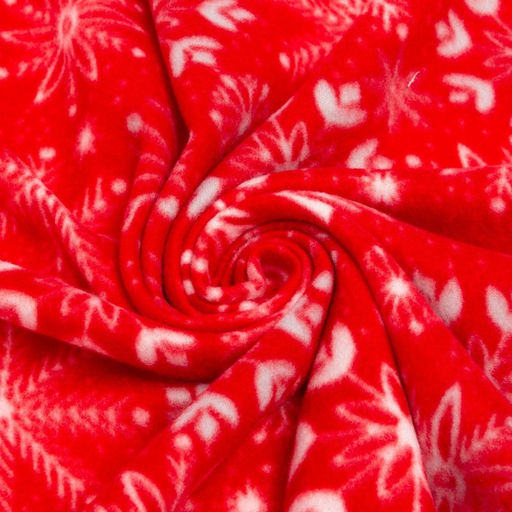 Плед флисовый новогодний «Экономь и Я. Снежинки» 150×180 см