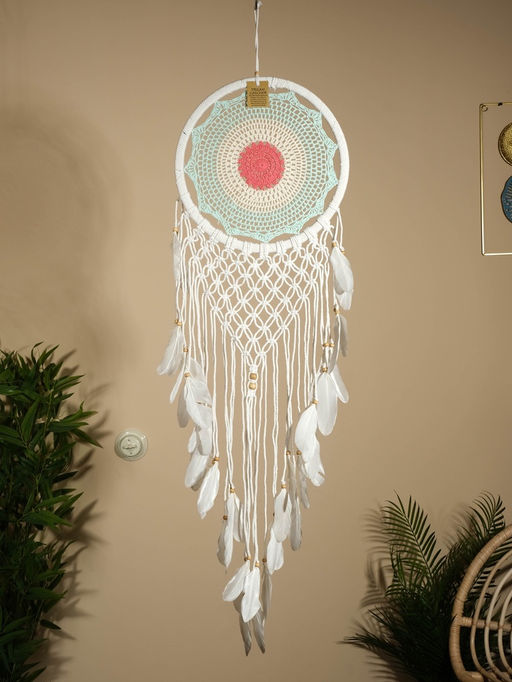 Ловец снов «Мятные тона», 32×90 см