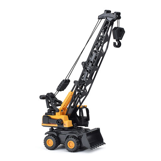 Машина "Кран с ковшом" инерционная, в пакете