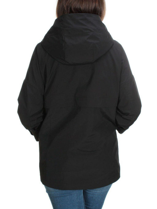 F2101 BLACK Ветровка женская MARIA - Фабричный китай фото 5