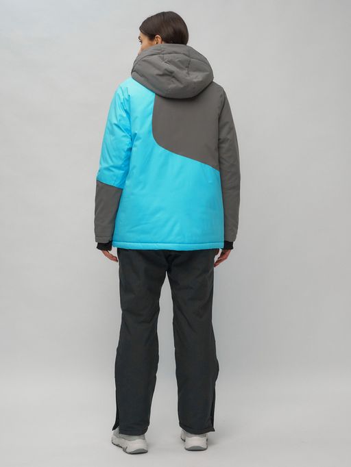 Горнолыжный костюм женский большого размера голубого цвета 02278Gl - Chunmai фото 5