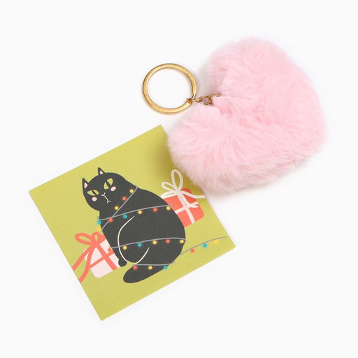 Новогодний подарочный набор «Весёлого Нового года» плед и аксессуары