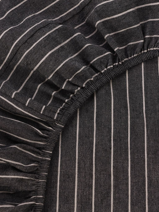 Простыня Этель Quiet shade 160*200*25 см, жатый хлопок, 140 гр/м2, 100% хлопок  фото 9