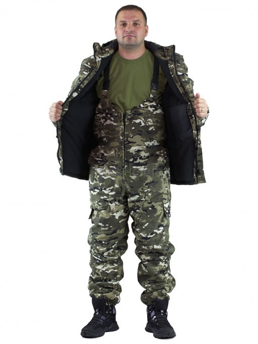 Зимний костюм Forest trail D.Multicam для активного отдыха (на флисе) - Rax фото 6