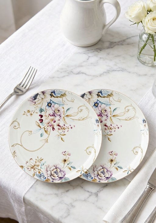 Набор тарелок обеденных Lefard Завтрак у короля 2 шт 23,5 см  фото 4