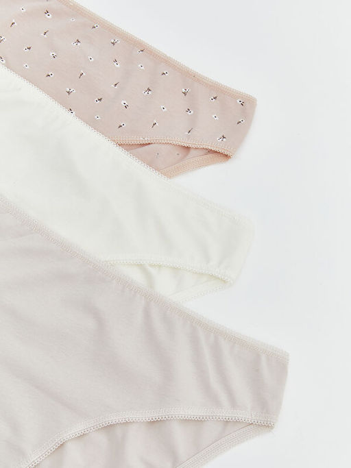 ?i?ekli Bikini K?lot 3l?