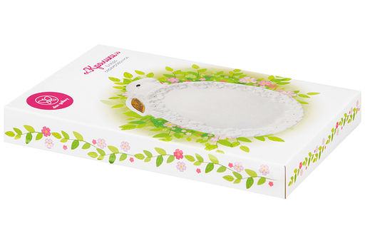 Блюдо сервировочное 28*19*3 см "Кролик"