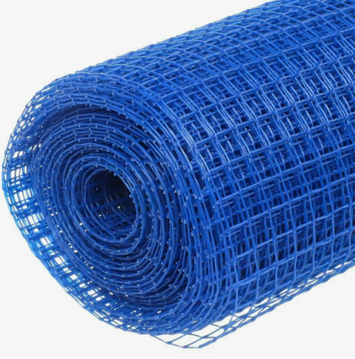 Садовая сетка квадратная 33х33 (0,5х20) ПРОФИ синий