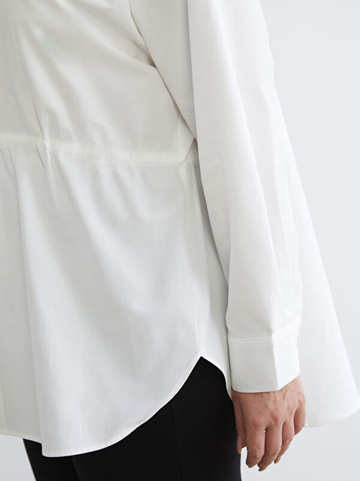 B?y?k Beden Poplin Kad?n G?mlek