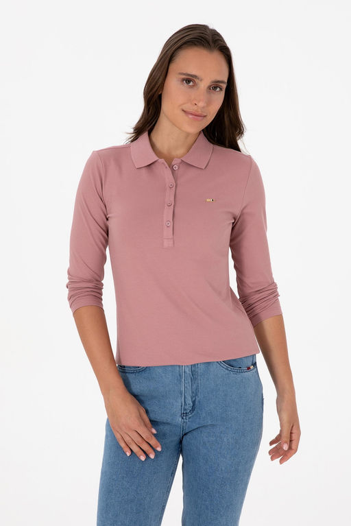 Kad_n G_l Kurusu Basic Polo Yaka Sweatsh_rt Sepette S_rpriz _ndirim