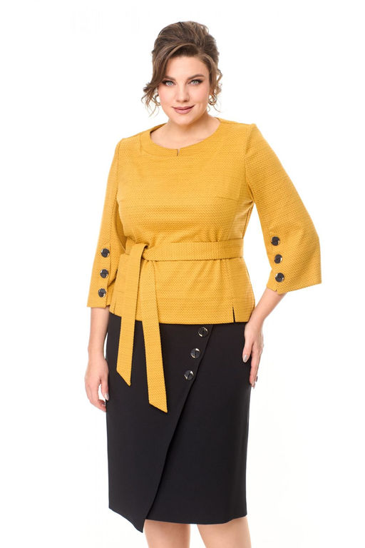 Костюм Nadin N 2136 горчица+черный  фото 3