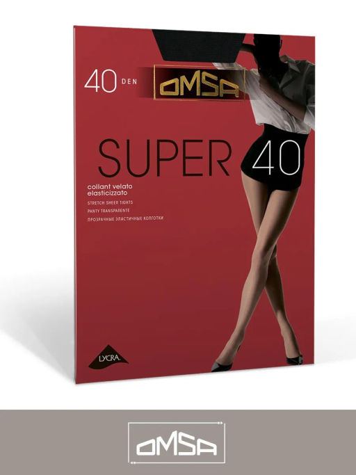 (Omsa) Super 40 nero