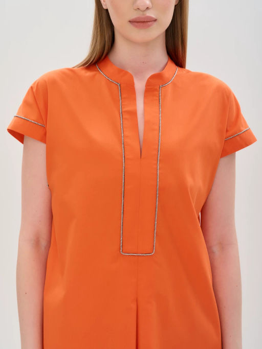 Платье женское 12421-35051 orange - Eleganzza фото 4