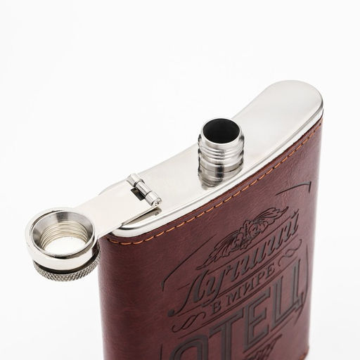 Фляжка Отец, нержавеющая сталь, 270 мл, 9 oz